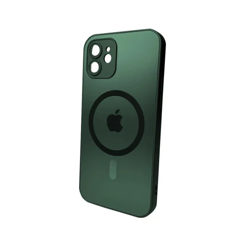 Чохол для смартфона AG Glass Matt Frame Color MagSafe Logo for Apple iPhone 12 C..