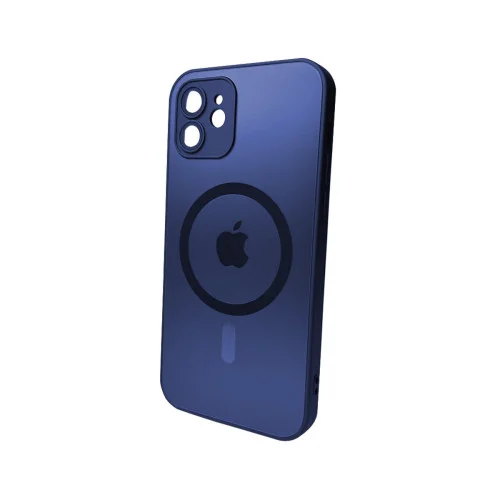 Чохол для смартфона AG Glass Matt Frame Color MagSafe Logo for Apple iPhone 12 N..
