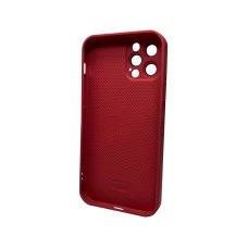 Чохол для смартфона AG Glass Matt Frame Color MagSafe Logo for Apple iPhone 12 Pro Max Cola Red (AGMattFrameMGiP12PMRed)