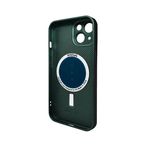 Чохол для смартфона AG Glass Matt Frame Color MagSafe Logo for Apple iPhone 15 C..