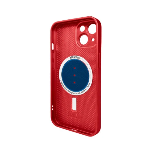 Чохол для смартфона AG Glass Matt Frame Color MagSafe Logo for Apple iPhone 15 C..