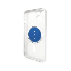 Чохол для смартфона AG Glass Matt Frame Color MagSafe Logo for Apple iPhone 15 Pearly White (AGMattFrameMGiP15White)