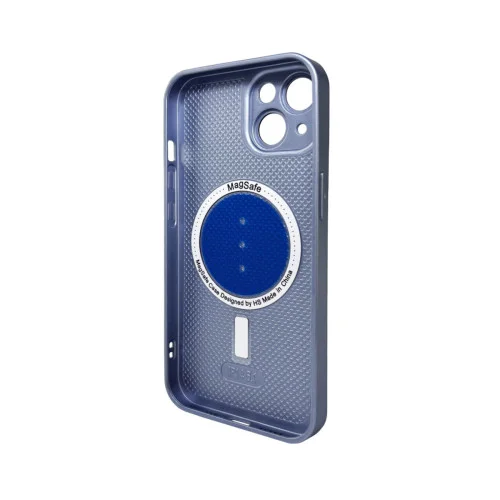 Чохол для смартфона AG Glass Matt Frame Color MagSafe Logo for Apple iPhone 15 S..