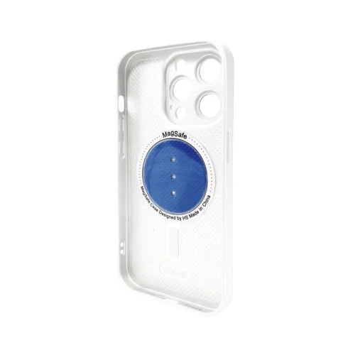 Чохол для смартфона AG Glass Matt Frame Color MagSafe Logo for Apple iPhone 15 P..