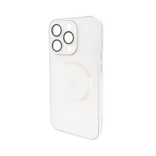 Чохол для смартфона AG Glass Matt Frame Color MagSafe Logo for Apple iPhone 15 P..