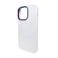 Чехол для смартфона AG Glass Sapphire MagSafe Logo for Apple iPhone 12 Pro Max White (AGSappiP12PMWhite)
