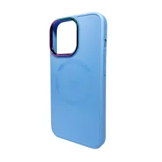 Чехол для смартфона AG Glass Sapphire MagSafe Logo for Apple iPhone 15 Sierra Blue (AGSappiP15Sierra)