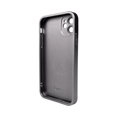Чохол для смартфона AG Glass Matt Frame Color Logo for Apple iPhone 11 Titanium ..