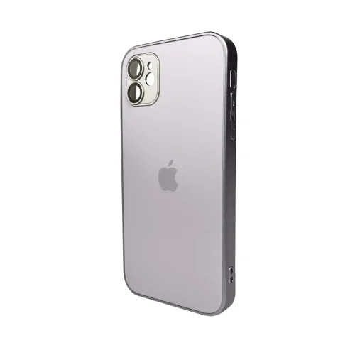 Чохол для смартфона AG Glass Matt Frame Color Logo for Apple iPhone 11 Titanium Grey (AGMattFrameiP11Grey)