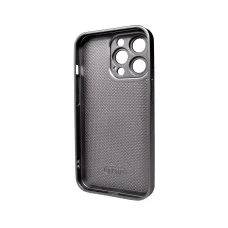 Чехол для смартфона AG Glass Matt Frame Color Logo for Apple iPhone 12 Pro Titanium Grey (AGMattFrameiP12PGrey)