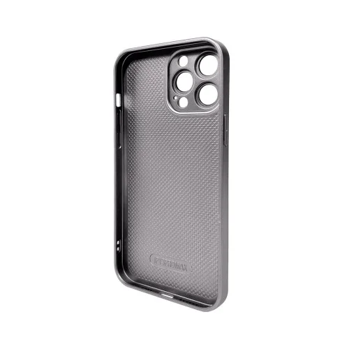 Чохол для смартфона AG Glass Matt Frame Color Logo for Apple iPhone 12 Pro Max T..