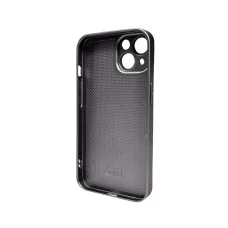 Чехол для смартфона AG Glass Matt Frame Color Logo for Apple iPhone 15 Titanium Grey (AGMattFrameiP15Grey)