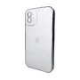 Чохол для смартфона AG Glass Sapphire Frame MagSafe Logo for Apple iPhone 12 White (AGSappiFRP12White)