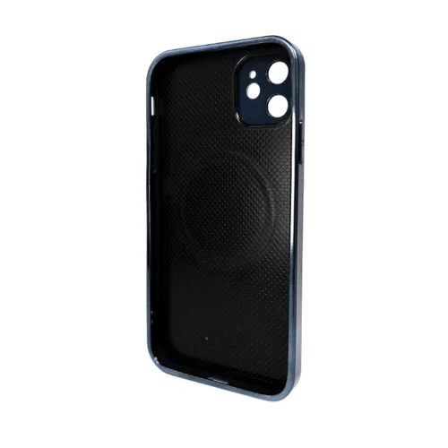 Чехол для смартфона AG Glass Sapphire Frame MagSafe Logo for Apple iPhone 12 Gun..