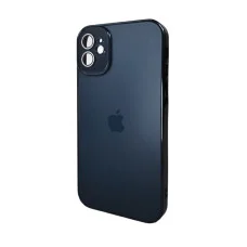 Чехол для смартфона AG Glass Sapphire Frame MagSafe Logo for Apple iPhone 12 Gun Grey (AGSappiFRP12Grey)