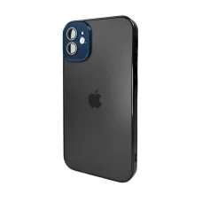 Чехол для смартфона AG Glass Sapphire Frame MagSafe Logo for Apple iPhone 12 Black (AGSappiFRP12Black)