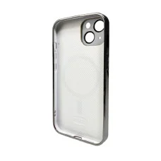 Чохол для смартфона AG Glass Sapphire Frame MagSafe Logo for Apple iPhone 13 White (AGSappiFRP13White)