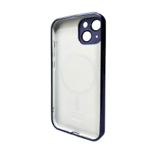 Чехол для смартфона AG Glass Sapphire Frame MagSafe Logo for Apple iPhone 14 Deep Purple (AGSappiFRP14Purple)
