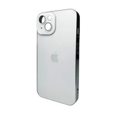 Чехол для смартфона AG Glass Sapphire Frame MagSafe Logo for Apple iPhone 14 White (AGSappiFRP14White)