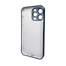 Чехол для смартфона AG Glass Sapphire Frame MagSafe Logo for Apple iPhone 14 Pro Sea Blue (AGSappiFRP14PBlue)