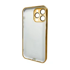 Чохол для смартфона AG Glass Sapphire Frame MagSafe Logo for Apple iPhone 14 Pro Max Gold (AGSappiFRP14PMGold)