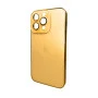 Чехол для смартфона AG Glass Sapphire Frame MagSafe Logo for Apple iPhone 14 Pro Max Gold (AGSappiFRP14PMGold)