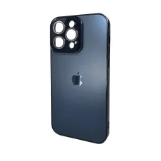 Чехол для смартфона AG Glass Sapphire Frame MagSafe Logo for Apple iPhone 14 Pro Max Sea Blue (AGSappiFRP14PMBlue)