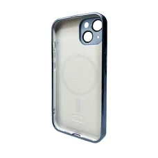 Чехол для смартфона AG Glass Sapphire Frame MagSafe Logo for Apple iPhone 15 Sierra Blue (AGSappiFRP15Sierra)