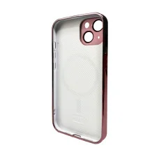 Чохол для смартфона AG Glass Sapphire Frame MagSafe Logo for Apple iPhone 15 Pink (AGSappiFRP15Pink)