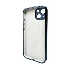 Чехол для смартфона AG Glass Sapphire Frame MagSafe Logo for Apple iPhone 15 Gun Grey (AGSappiFRP15Grey)