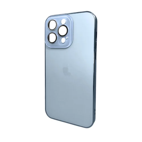 Чехол для смартфона AG Glass Sapphire Frame MagSafe Logo for Apple iPhone 15 Pro Max Sierra Blue (AGSappiFRP15PMSierra)