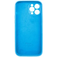 Чехол для смартфона Silicone Full Case AA Camera Protect for Apple iPhone 12 Pro Light Blue (FullAAi12P-44)