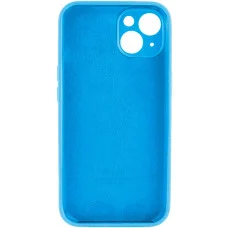 Чехол для смартфона Silicone Full Case AA Camera Protect for Apple iPhone 14 Light Blue (FullAAi14-44)