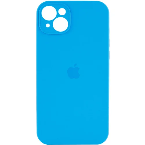 Чехол для смартфона Silicone Full Case AA Camera Protect for Apple iPhone 15 Light Blue (FullAAi15-44)
