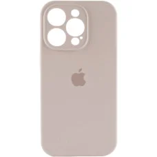 Чехол для смартфона Silicone Full Case AA Camera Protect for Apple iPhone 14 Pro Max Antique White (FullAAi14PM-9)
