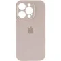 Чехол для смартфона Silicone Full Case AA Camera Protect for Apple iPhone 14 Pro Max Antique White (FullAAi14PM-9)