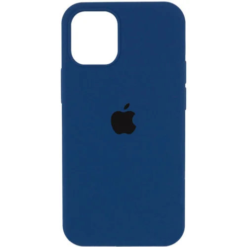 Чехол для смартфона Silicone Full Case AA Open Cam for Apple iPhone 12 Pro Max Navy Blue (FullOpeAAi12PM-39)