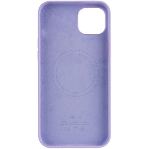 Чохол для смартфона Silicone Full Case AAA MagSafe IC for iPhone 14 Lilac (Orig1..