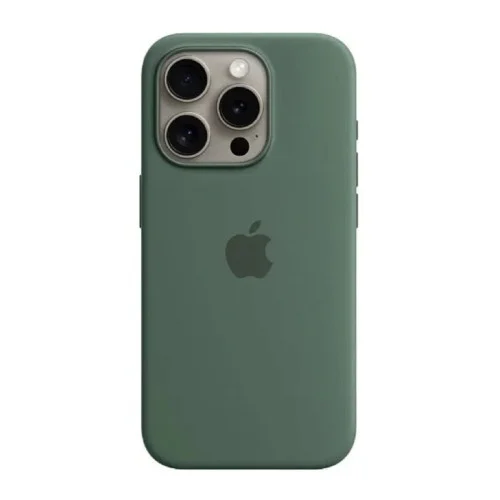 Чехол для смартфона Silicone Full Case AAA MagSafe IC for iPhone 15 Green (Orig1..