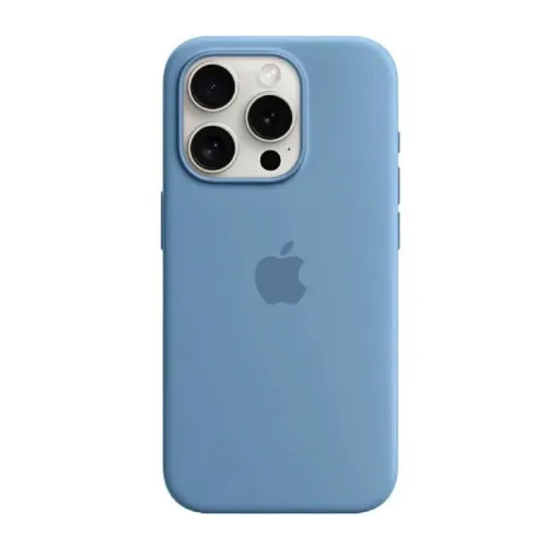 Чохол для смартфона Silicone Full Case AAA MagSafe IC for iPhone 15 Pro Blue (Or..