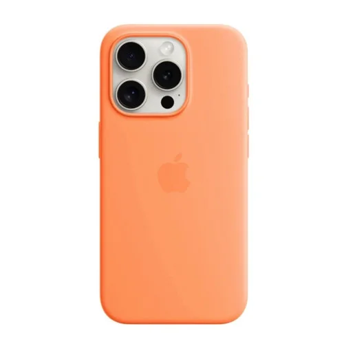 Чехол для смартфона Silicone Full Case AAA MagSafe IC for iPhone 15 Pro Orange (..