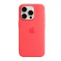 Чехол для смартфона Silicone Full Case AAA MagSafe IC for iPhone 15 Pro Max Guava (Orig15PMGuava) Чехол для смартфона Silicone Full Case AAA MagSafe IC for iPhone 15 Pro Max Guava (Orig15PMGuava)