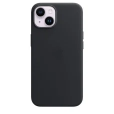 Чехол для смартфона Leather AAA Full Magsafe IC for iPhone 14 Black (Leat14Black)