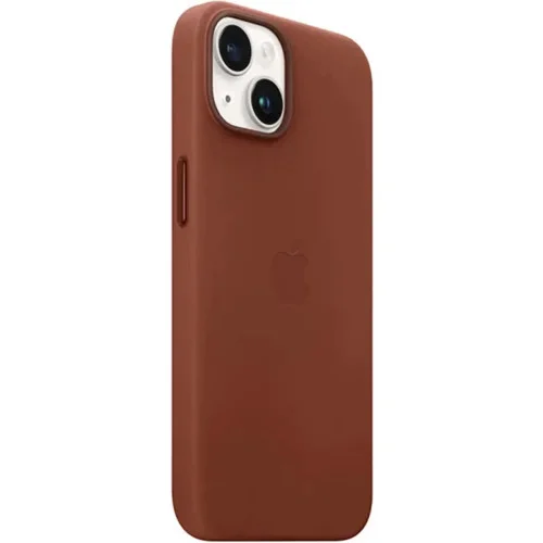 Чехол для смартфона Leather AAA Full Magsafe IC for iPhone 14 Saddle Brown (Leat..