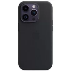 Чехол для смартфона Leather AAA Full Magsafe IC for iPhone 14 Pro Black (Leat14PBlack)