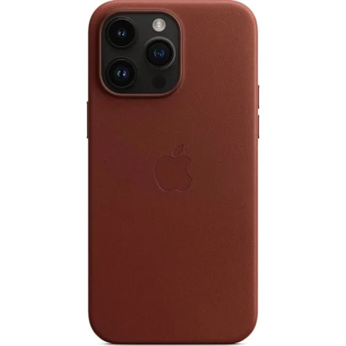 Чехол для смартфона Leather AAA Full Magsafe IC for iPhone 14 Pro Saddle Brown (..