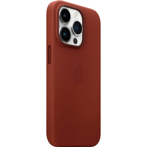 Чехол для смартфона Leather AAA Full Magsafe IC for iPhone 14 Pro Saddle Brown (..