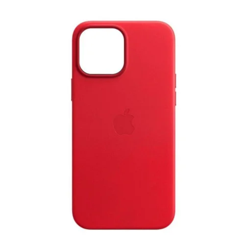 Чехол для смартфона Leather AAA Full Magsafe IC for iPhone 14 Pro Max Crimson (Leat14PMCrimson)