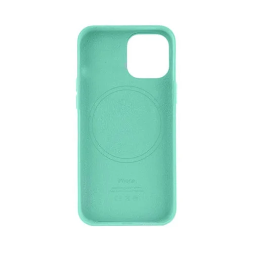 Чехол для смартфона Leather AAA Full Magsafe IC for iPhone 15 Ice Sea Blue (Leat..