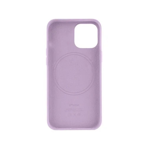 Чехол для смартфона Leather AAA Full Magsafe IC for iPhone 15 Elegant Purple (Le..